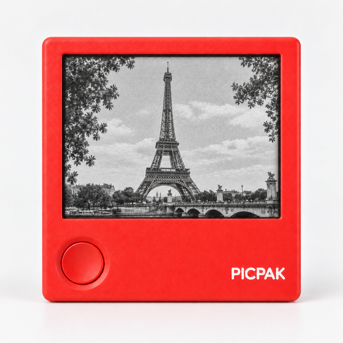 PICPAK Mini E-Ink Album - Red